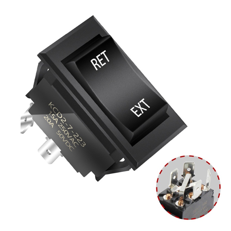 Bảng Công Tắc Bật / Tắt Đèn LED 15A 250V / 20A 50V Đa Năng Cho Tàu Thuyền / Xe Hơi