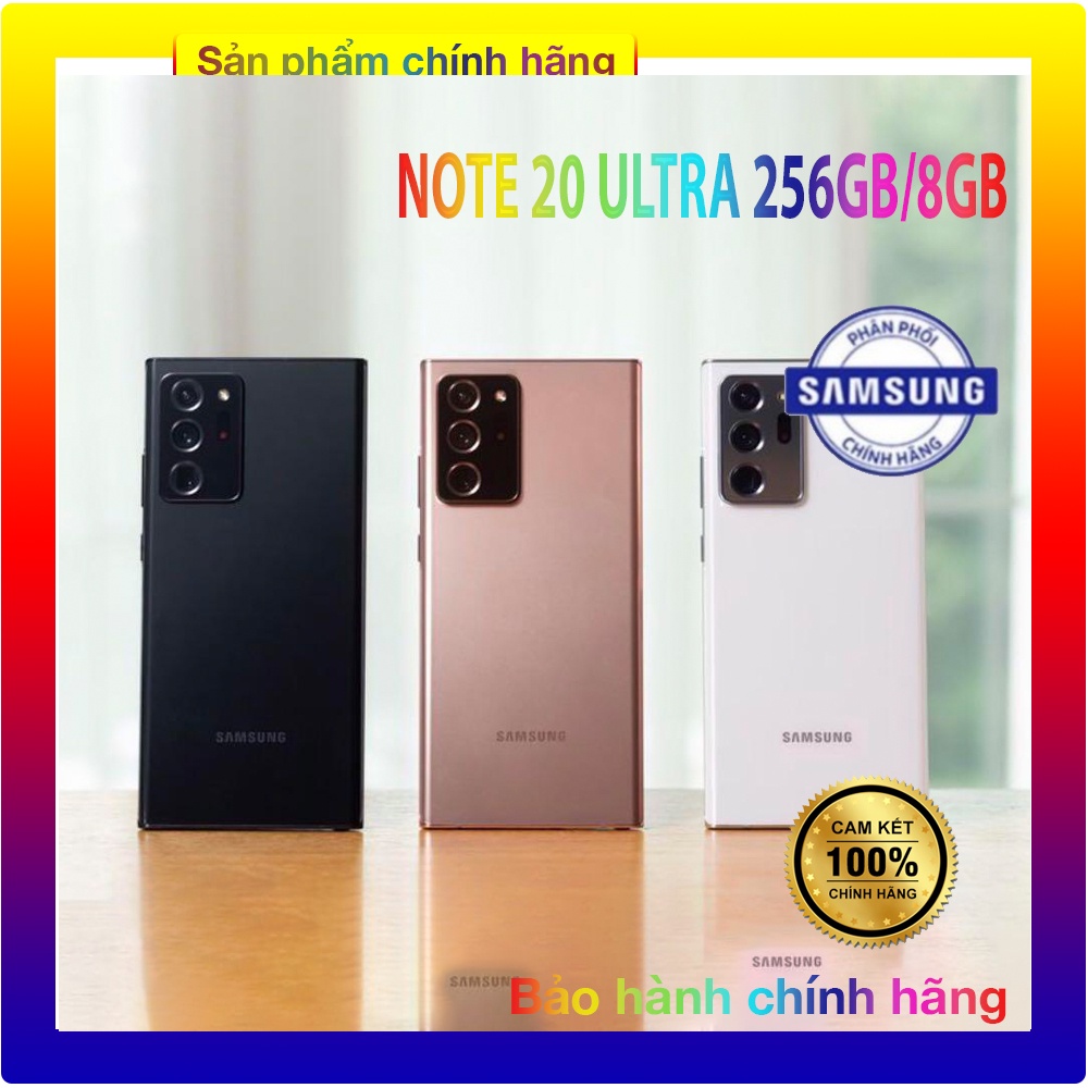 Điện thoại Samsung Galaxy Note 20 Ultra 4G 256GB/8GB - Hàng chính hãng