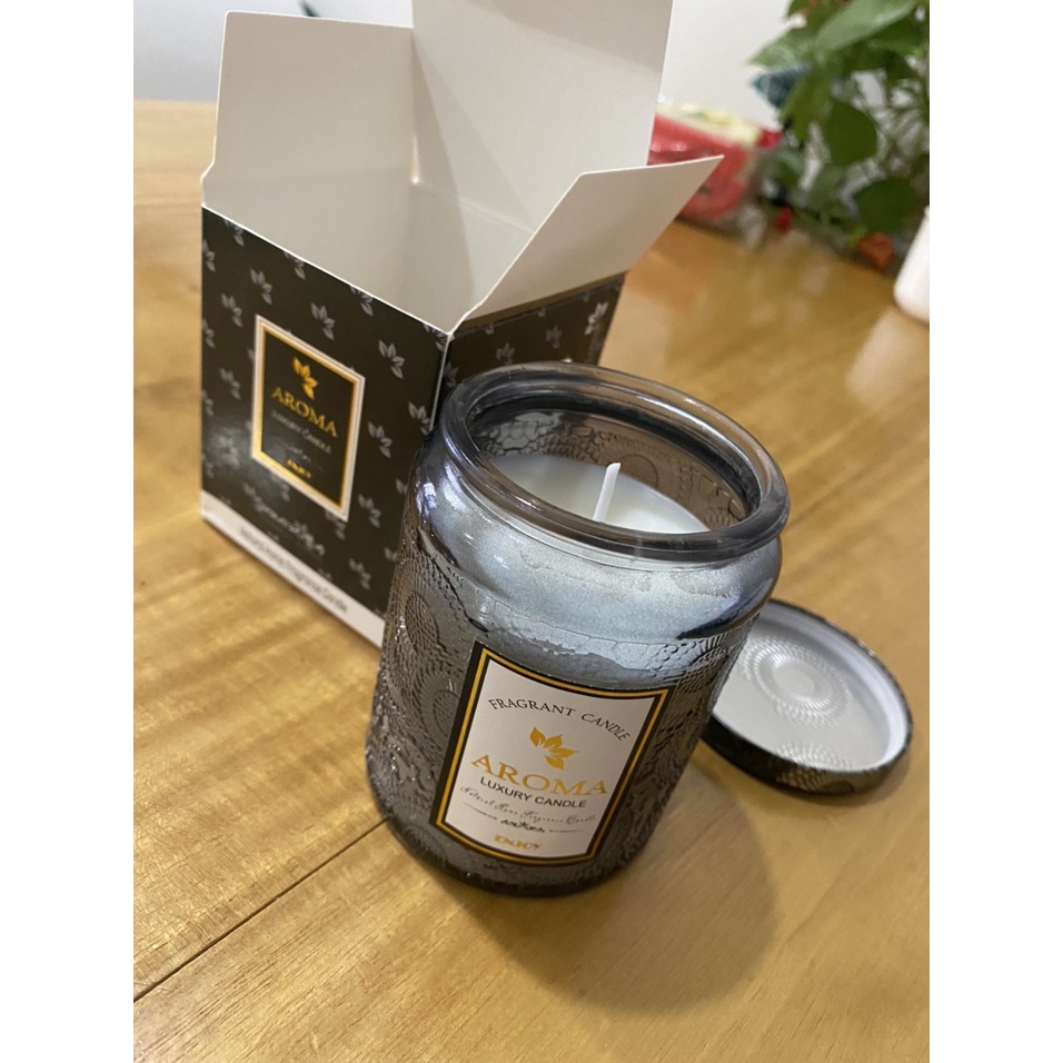 Nến Thơm Tinh Dầu Thiên Nhiên Cao Cấp Không Khói Khử Mùi Phòng AROMA