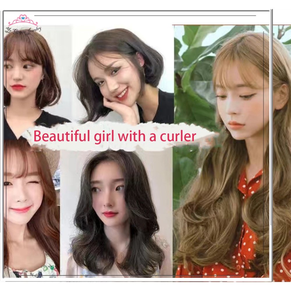 (Hàng Mới Về) Set 3 Lô Quấn Tóc Tạo Kiểu Diy Cho Nữ