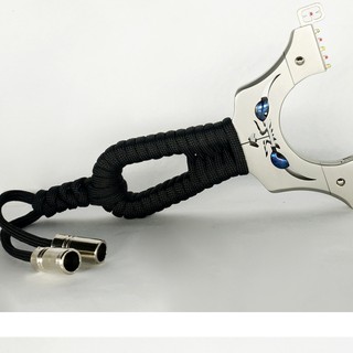 Ná Cao Su - Mặt Quỷ Inox 304 Quấn Dây Chuông Nguyên Khối ( Tặng 3 Dây Khi Mua Ná )