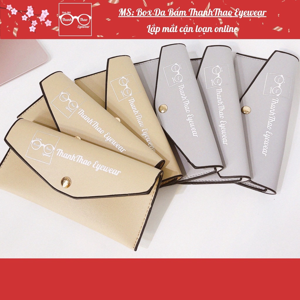 Ví Bấm Da Cao Cấp ThanhThao Eyewear