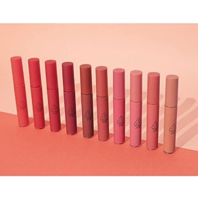 SON KEM 3CE VELVET LIP TINT #BEST EVER ĐỎ THUẦN