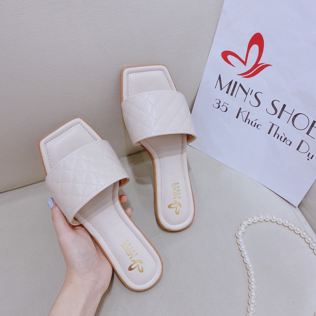 Min's Shoes - Dép Da Mềm Cao Cấp S449