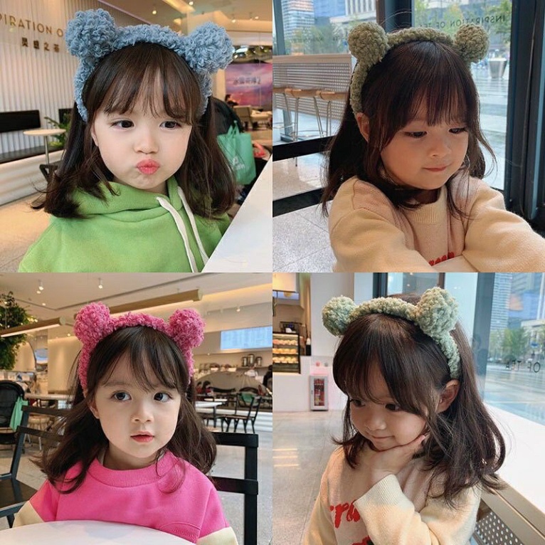 LẺ 1 CÁI | BỜM LÔNG CỪU TAI GẤU SIÊU CUTE CHO BÉ YÊU | VIDEO THẬT| SHOP BEECOW