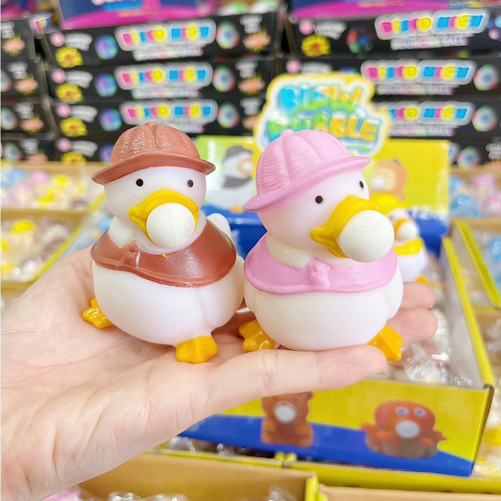 Đồ chơi squishy thú cao su y thổi bong bóng giảm stress hot tiktok