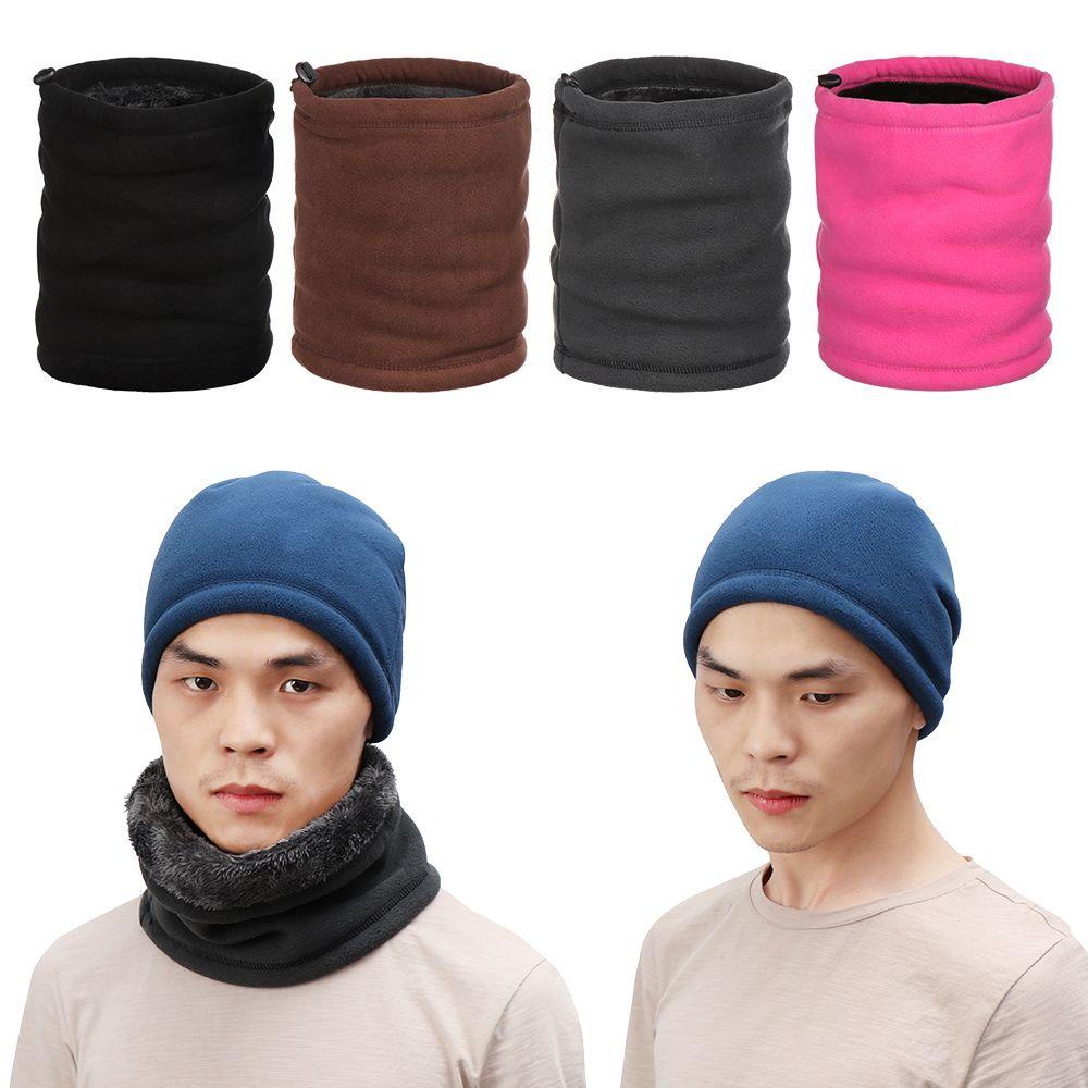 MOILYVN Khăn Choàng Cổ Đan Len Dày Đa Chức Năng