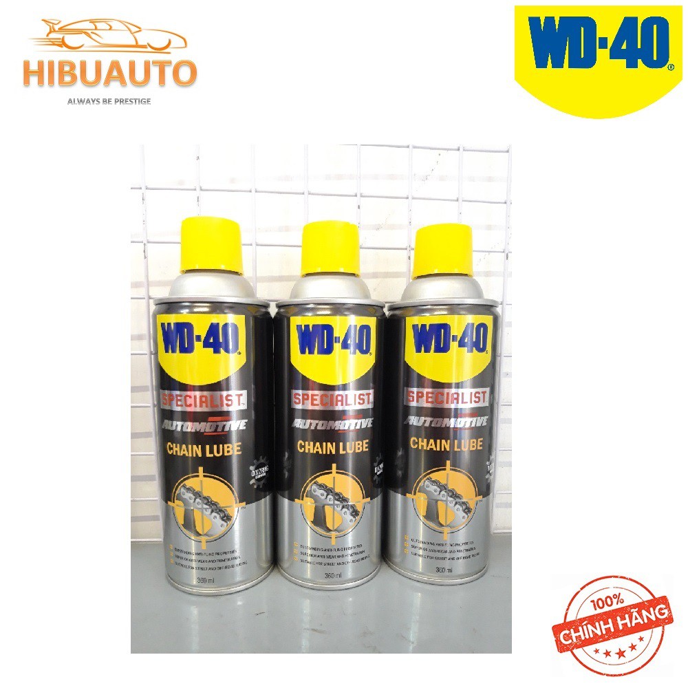 Dầu sên và xích WD-40 Chain Lube 360ml 35102