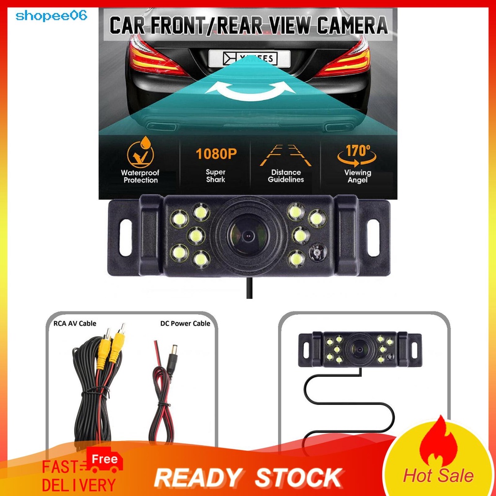 Camera gắn biển số xe hơi PEMG IP68 chống nước 12V
