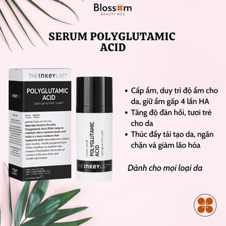 The inkey list serum polyglutamic acid siêu cấp ẩm 30ml