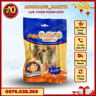 Cá chỉ vàng anquang_marth, cá khô tẩm vị mè maily gói 20gr- hàng chất lượng