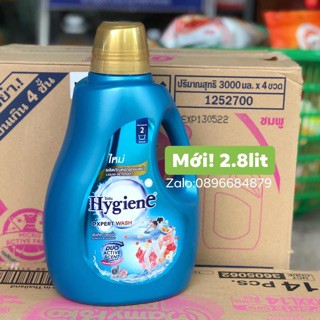 Nước Giặt Hygiene Đậm Đặc Nhập Khẩu Thái Lan Chính Hãng Dạng Can