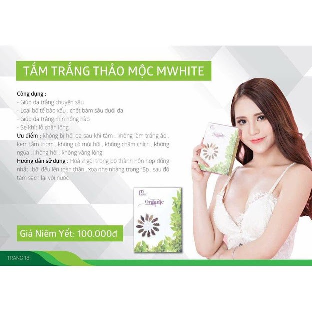 Tắm trắng thảo mộc
