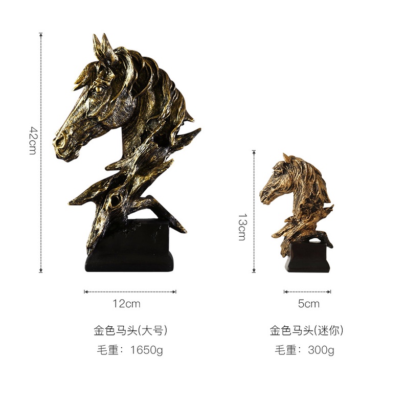 Phụ Kiện Trang Trí Nhà Cửa Màu Vàng Bằng Nhựa Resin Phong Cách Bắc Âu Sang Trọng