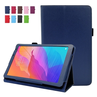 Bao Da Pu Máy Tính Bảng Nắp Lật Kiêm Giá Đỡ Cho Huawei Matepad T8 Kobe 2-l03 Kobe 2-l09 8.0 Inch