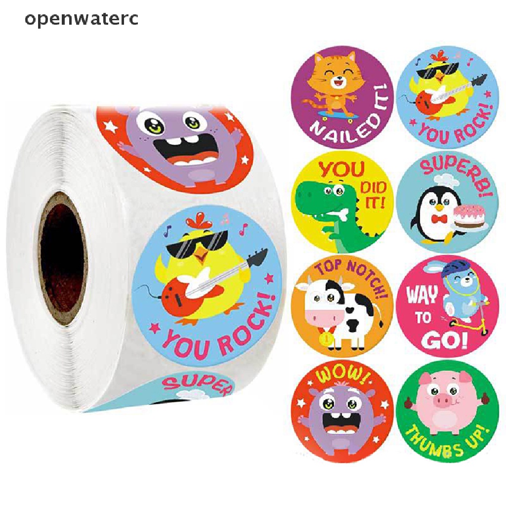 Bộ 500 Miếng Dán Khen Thưởng Cho Học Sinh