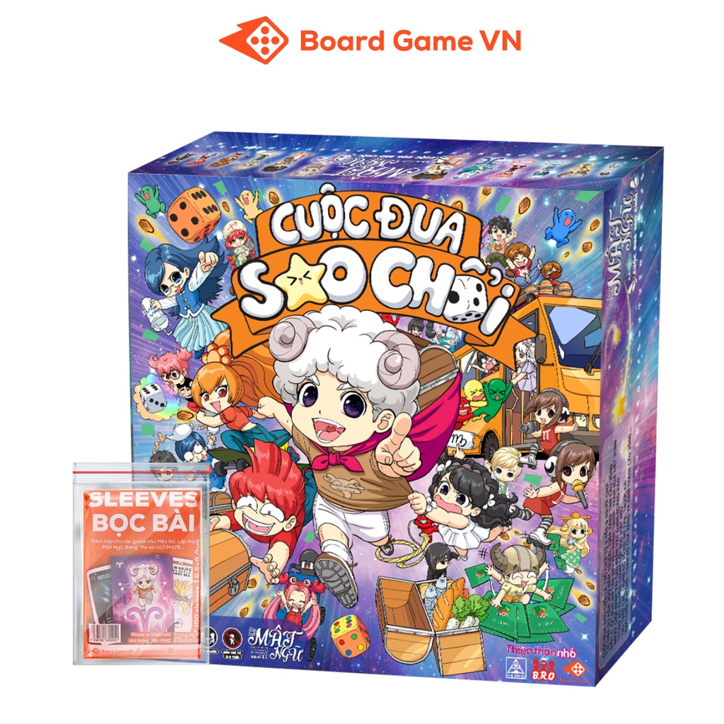 Combo Cuộc Đua Sao Chổi - Siêu Thú Ngân Hà [Lớp học mật ngữ] - BoardgameVN