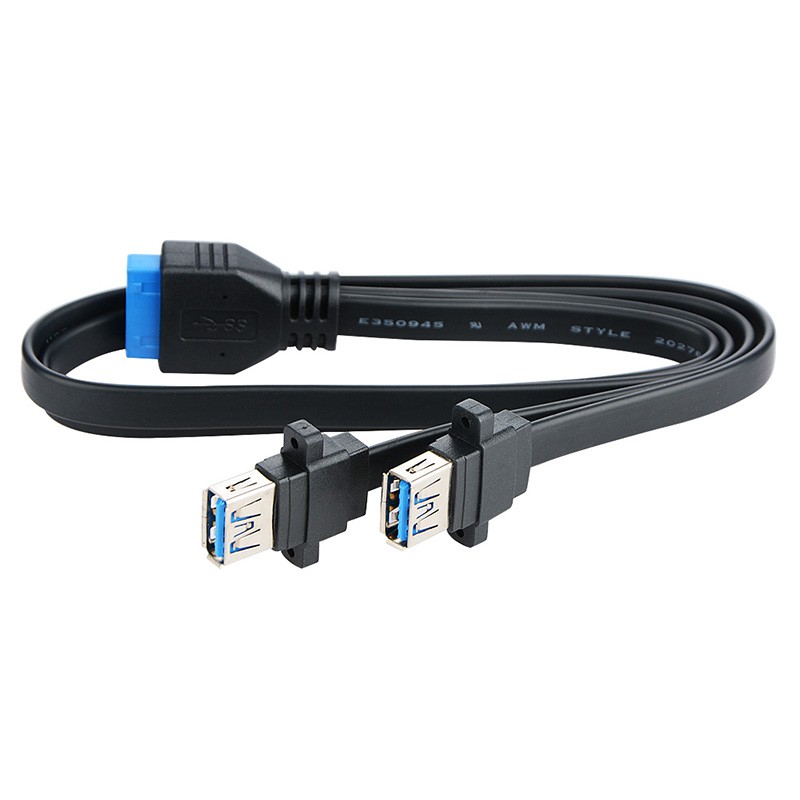 Dây cáp cổng USB 3.0 sang Motherboard 20 Pin