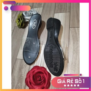 Dép cao gót 5 phân nữ quai trong