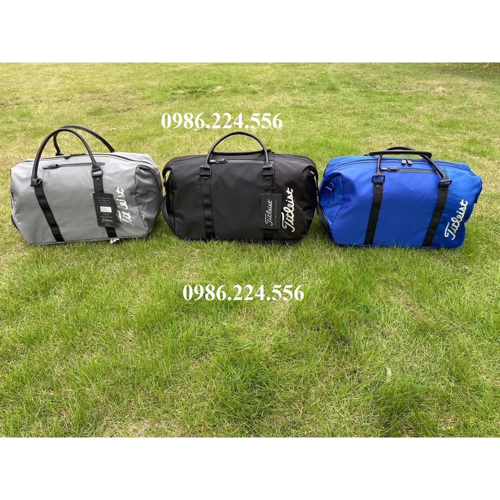 Túi đựng quần áo và giày golf bag thể thao Titleist vải bạt kháng nước tiện lợi đựng đồ dùng cá nhân TD008