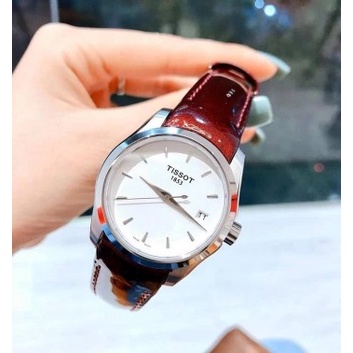 Đồng Hồ Nữ Tissot Dây Da Thời Trang Cao Cấp Fullbox - A24 - Vito Watch