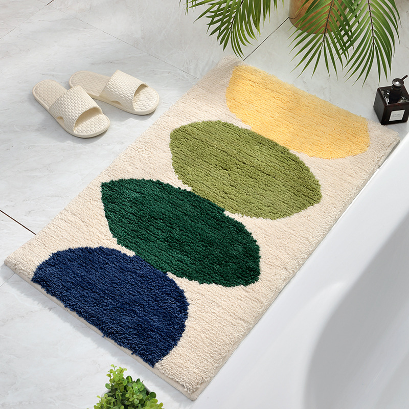 HOMEPLUS Velvet Carpet Floor Mat Rugs Carpes Gate Carpet Showers Carpet Antislip Carpe