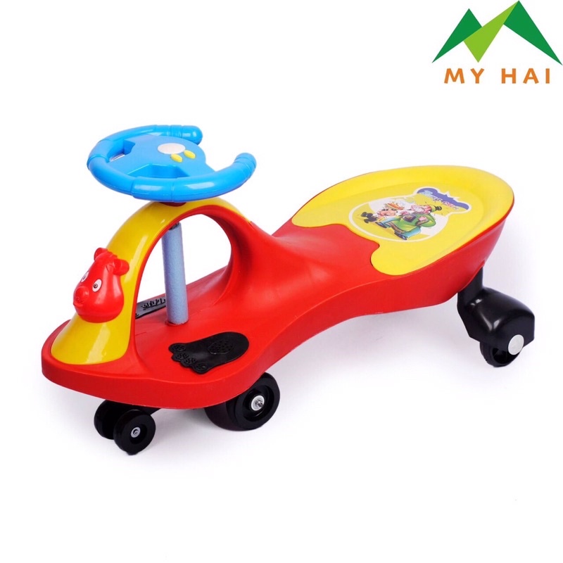 Xe lắc cho bé có nhạc chòi chân cho bé 1 - 5 tuổi  hình con mèo đáng yêu BABYHOPE