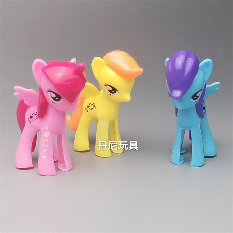 Trang Trí Bánh Sinh Nhật Bánh Kem - SÉT 3 EM NGỰA PO NY