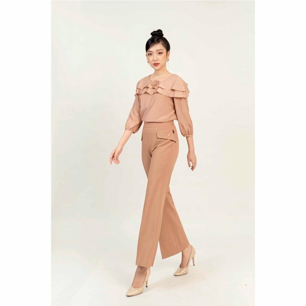 Quần xuông ống vảy MMOutfit M-QU031220012