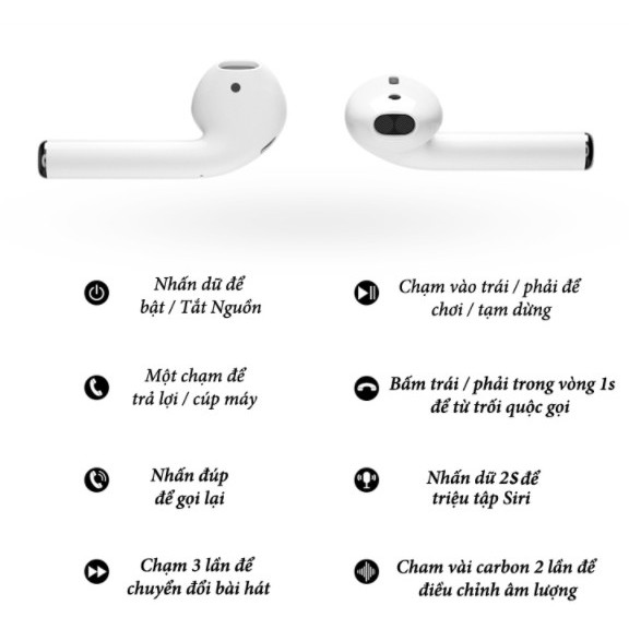 Tai Nghe Bluetooth I12 TWS Hàng Chính Hãng - JERRY SHOP | BigBuy360 - bigbuy360.vn