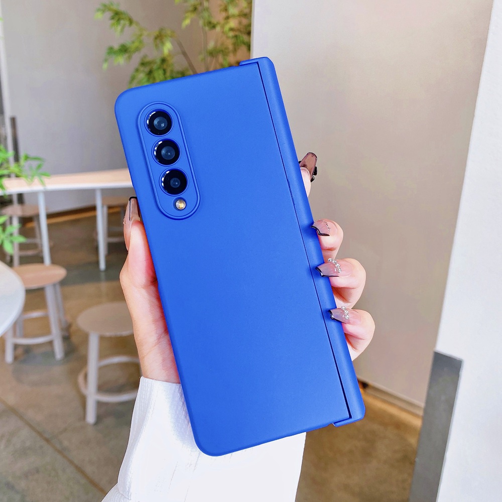 Ốp Điện Thoại Cứng Có Bản Lề 3 Trong 1 Cho Samsung Galaxy Z Fold 4 3 5 Macron