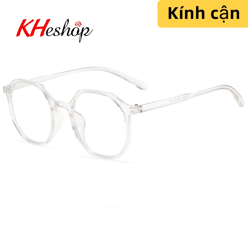 [Hot Sale] Kính Cận Thị Học Sinh, Sinh viên đủ độ, gọng Thời Trang cá tính chống ánh sáng xanh mã Y6011