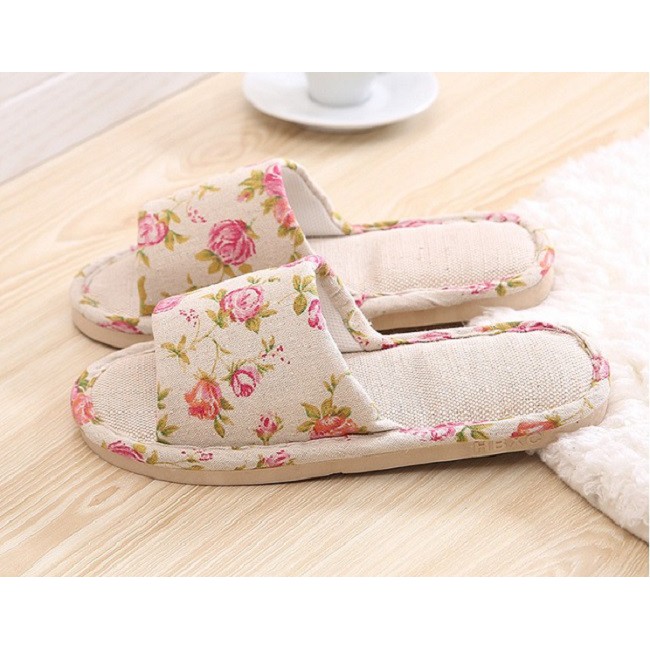 Dép vải đi trong nhà - Họa tiết Mèo - DV.02 | BigBuy360 - bigbuy360.vn