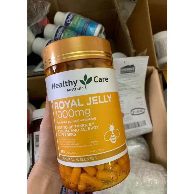 Sữa Ong Chúa Healthy Care Royal Jelly 365 Viên Úc | BigBuy360 - bigbuy360.vn