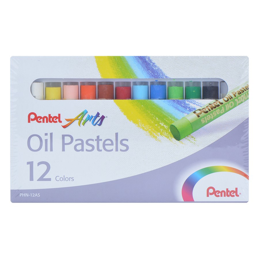 Sáp Dầu Pentel 12/16/25/36/50 Màu - PHN [Hàng Chính Hãng]