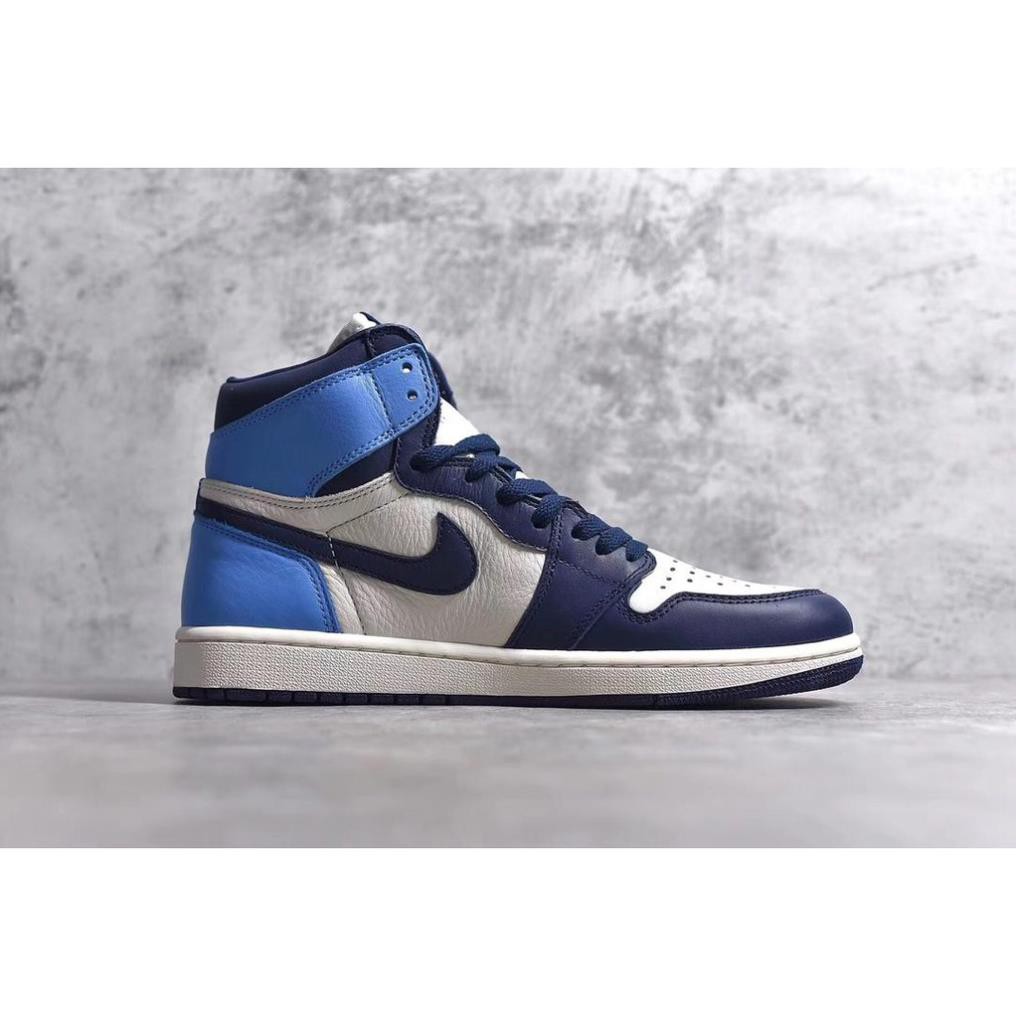 Giày ORDER Nike Air Jordan 1 Retro High  North Carolina Toe chất lượng tốt nhất