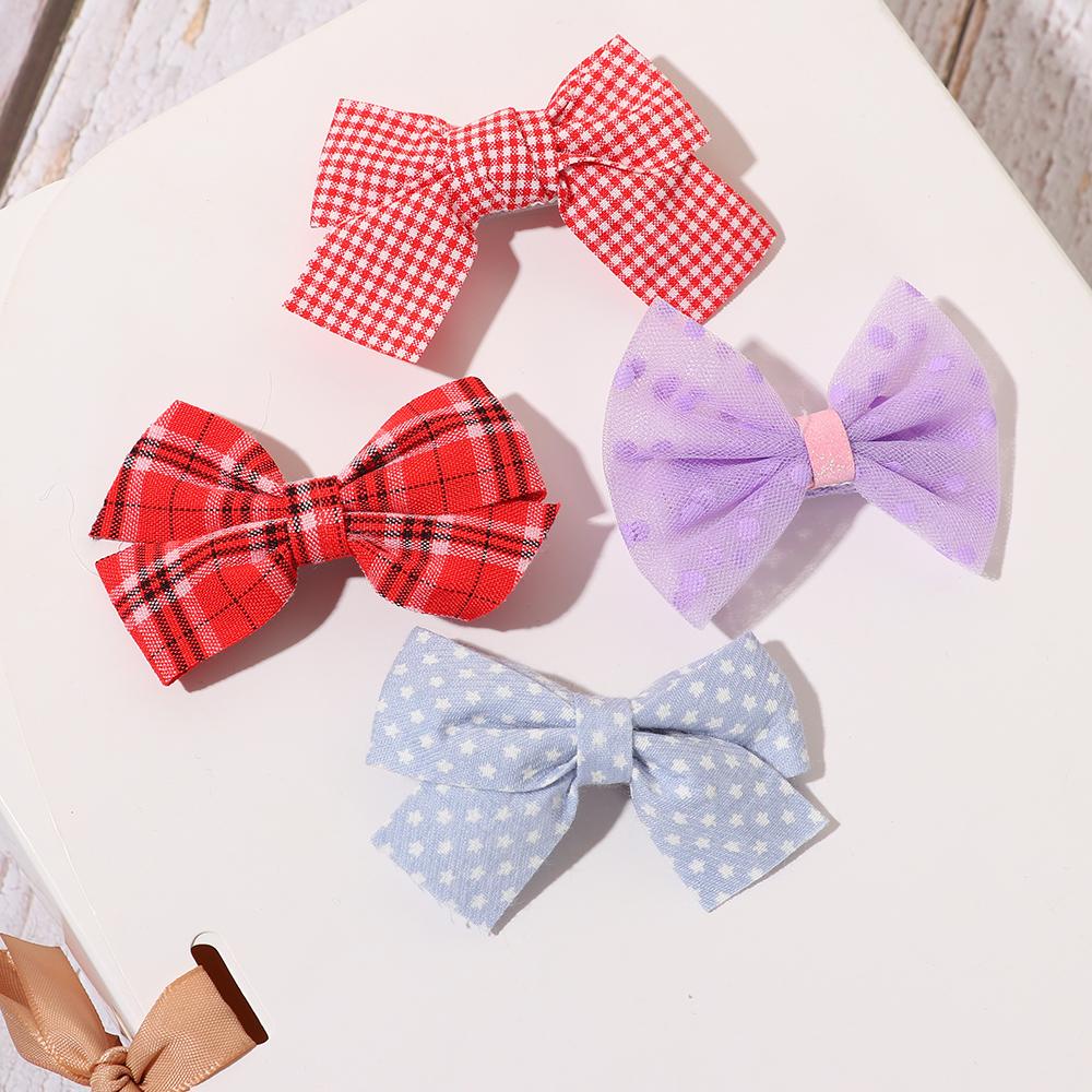 Set 5 Kẹp Tóc Nơ Xinh Xắn Dành Cho Nữ
