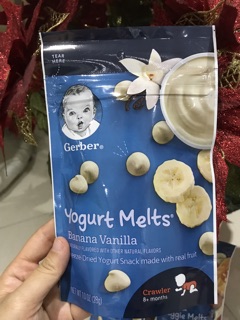 SỮA CHUA KHÔ CHO BÉ GERBER MỸ