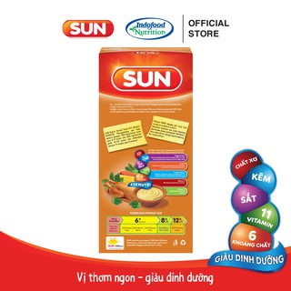 Bột ăn dặm cho bé Sun vị gà và rau chân vịt 120g (HSD:11/2022)