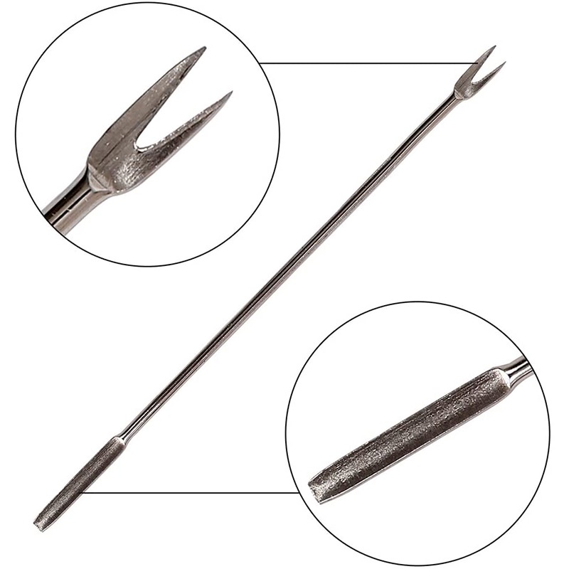 Bộ 10 Dụng Cụ Khui Hải Sản Và 4 Nĩa Ăn Hải Sản