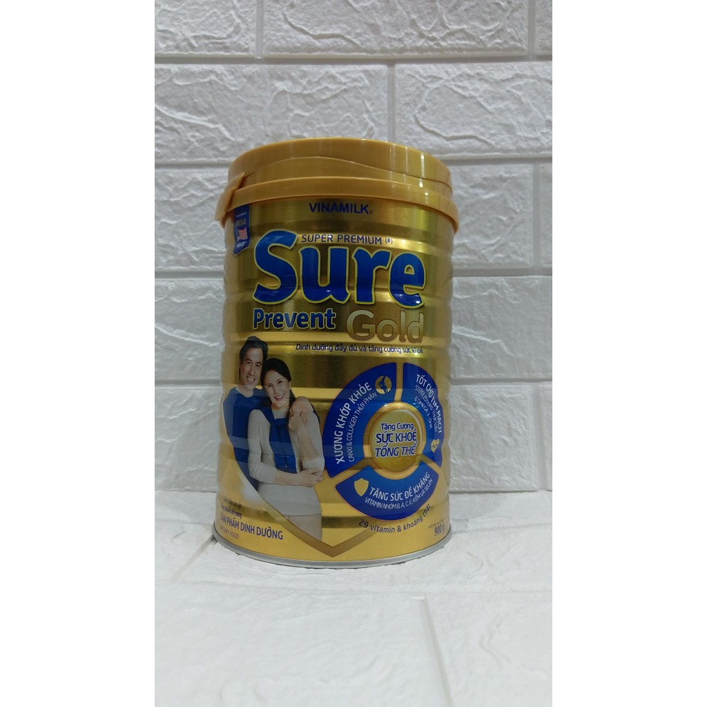 Sữa Bột Sure Prevent 900g vINAMILK - HSD Luôn Mới