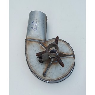 Đầu Bò Bơm Nước ( Tu Hít Bơm Tát) Đầu Ra Phi 10cm Lắp Sắt Xi Đuôi Tôm Cho Ống Tuýp 34mm Ren 14mm, 16mm