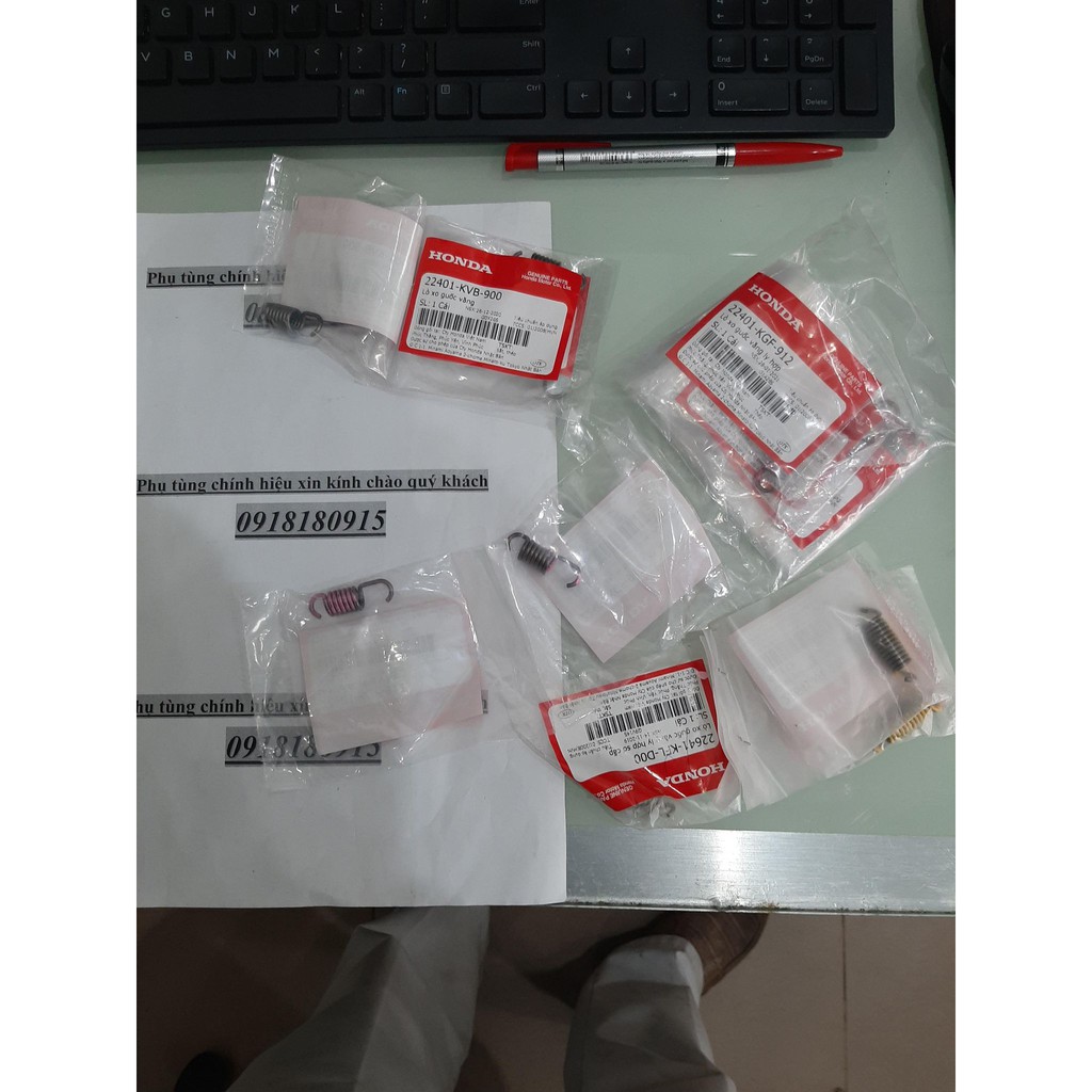 Lò xo guốc văng ly hợp lò xo 3 búa sh 125 sh 150  sh mode lead 110 125 vision abl 110 125 xe số honda
