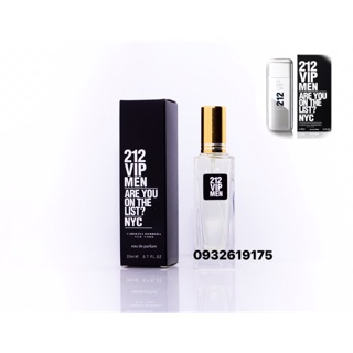 Nước hoa chiết pháp mini chính hãng 212 VIP MEN( 20ml )