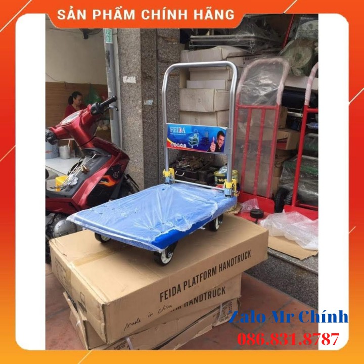 [ Free Ship ] Xe đẩy hàng GẤP GỌN tải trọng 150kg đến 300kg, tay đẩy gấp gọn. BH 2 NĂM. SIÊU CHẮC CHẮN