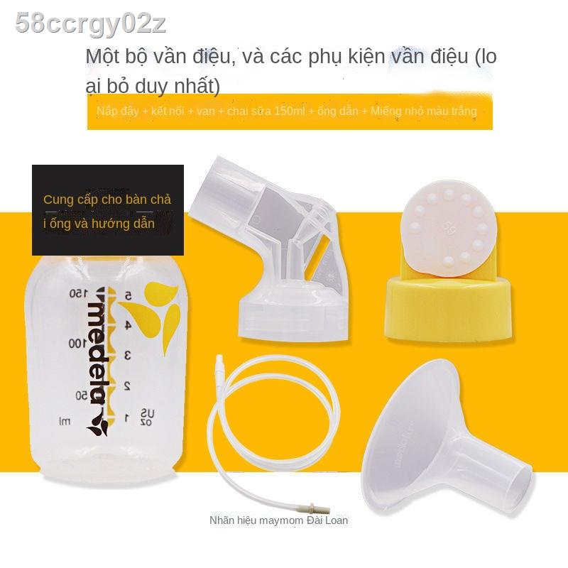 ❖Máy hút sữa Medela Phụ kiện máy hút sữa Medela lụa vần và đầu nối có vần, sừng nắp van ống thông bình sữa mảnh