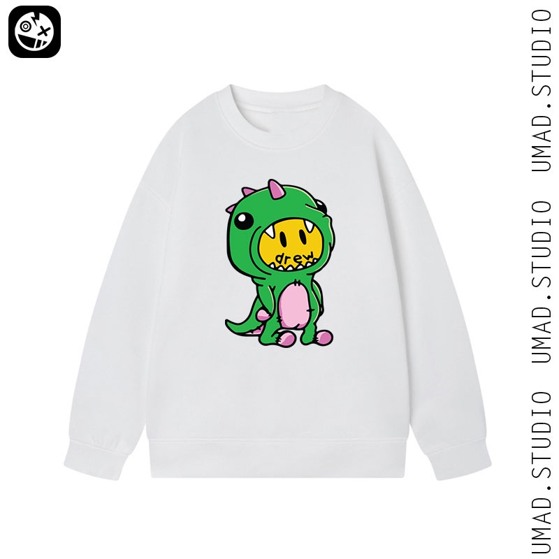 Áo Sweater UMAD Unisex D.R.E.W Oversize Form rộng tay dài in hình phong cách Street style năng động đi chơi đi học
