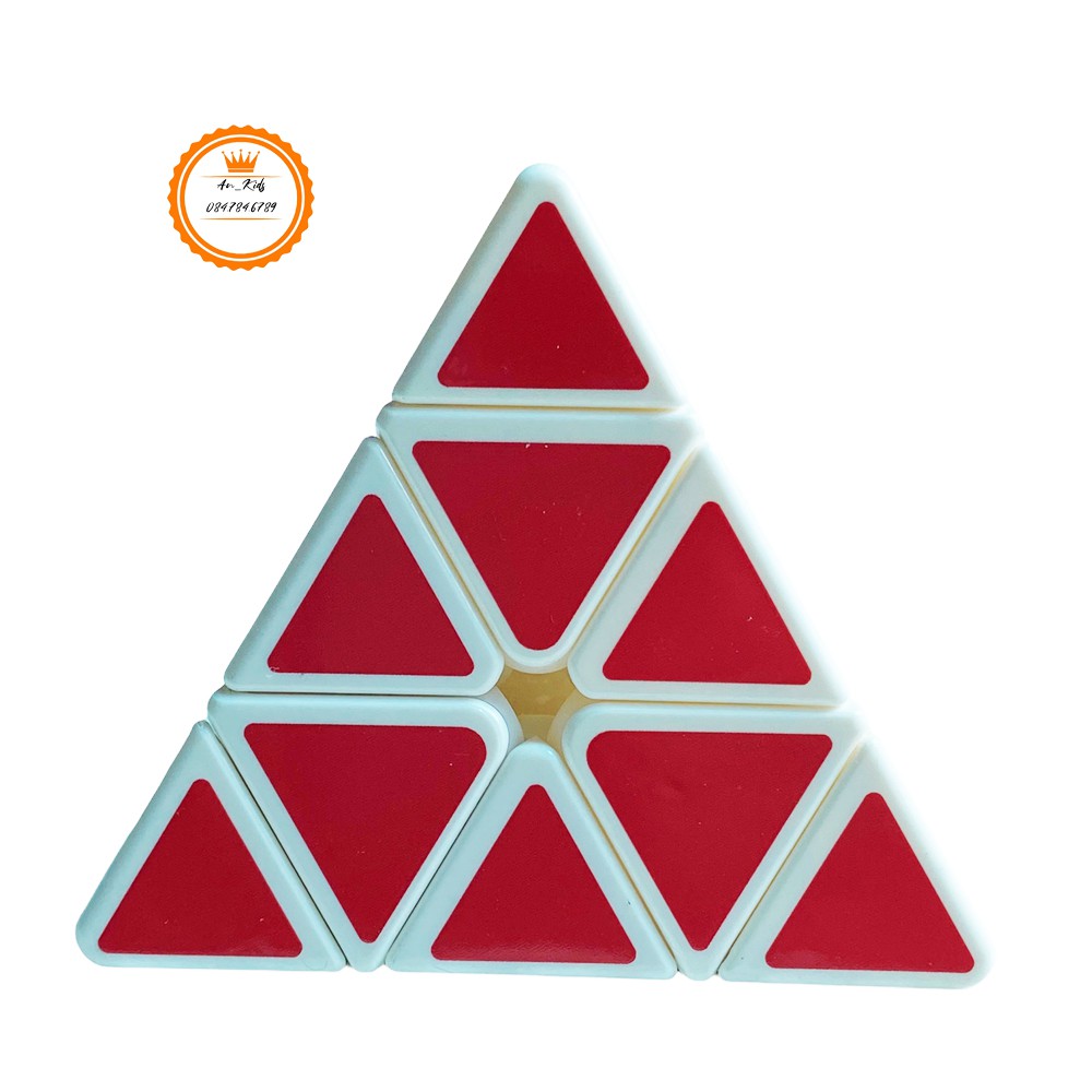 Ruik Tam Giác 3x3 ,Rubik giá rẻ cho người mới chơi. Xoay Nhẹ Nhàng Bền Đẹp, kích thước 5x5x5cm
