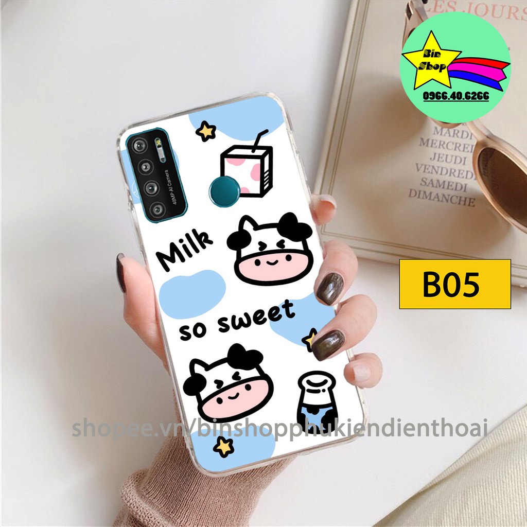 Ôp lưng Vsmart Joy 4 - Live 4 - Star 4 - Star 5 - Ốp lưng điện thoại Vsmart cao cấp, in hình những chú bò sữa đáng yêu