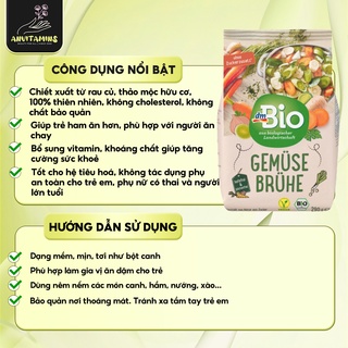 [Chính Hãng] Bột nêm rau củ hữu cơ dmBio Đức